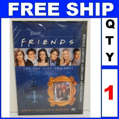 NEW 1 DVD THE BEST OF FRIENDS: Top Five Episodes Of Season 1