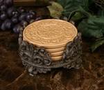 Set of 4 Coasters Butterscotch