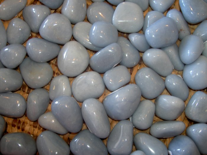Angelite - a stone of serenity and inner peace