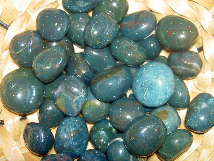 Bloodstone - a stone for grounding, centering and mystical energies