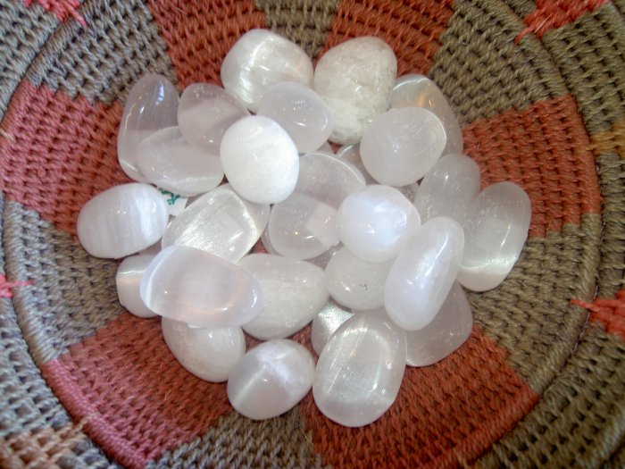 Selenite - for mental flexibility & access to past lives. Decreases seizures