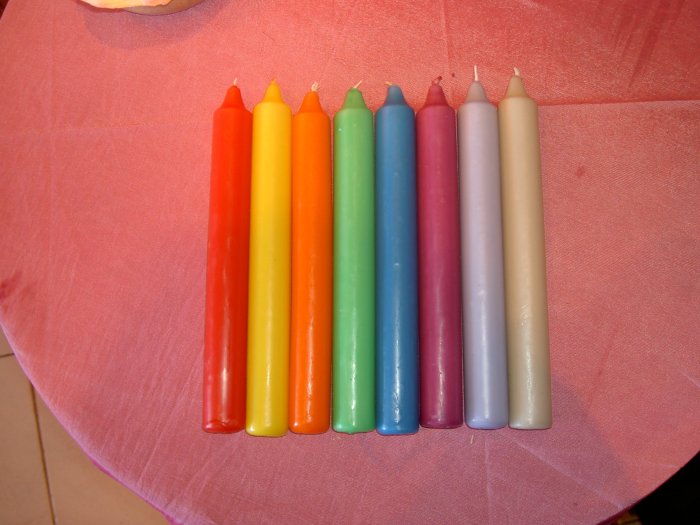 Chakra Healing Candle set