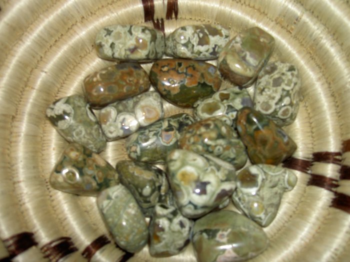 Rainforest Jasper - a nurturing stone. Astral Travel and liver cleansing