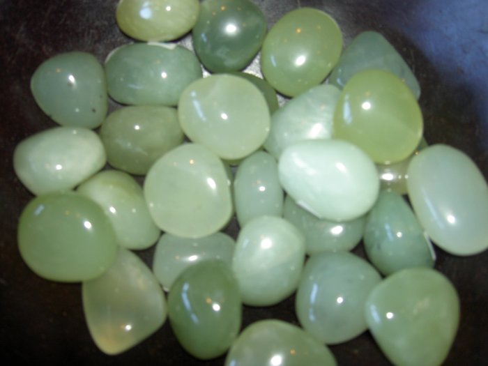 Jade, Nephrite - heart chakra, good for children, used in healing for heart and kidneys