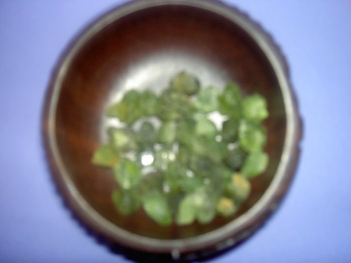 Peridot - for relieving jelousy, anger and stress in relationshils. Heightens ESP