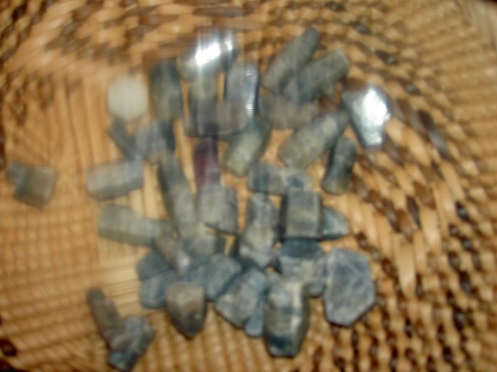 Sapphire (green) - for mental clarity, depression, creativity and burns