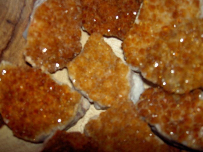 Citrine chunks - for manifesting abundance, grounding and creativity