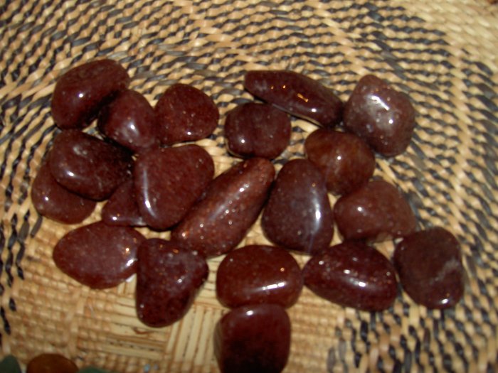 Red Aventurine - for enhancing creativity and the ability to see possibilities.