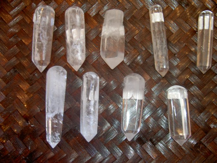 Clear Quartz Points - for healing and cleansing