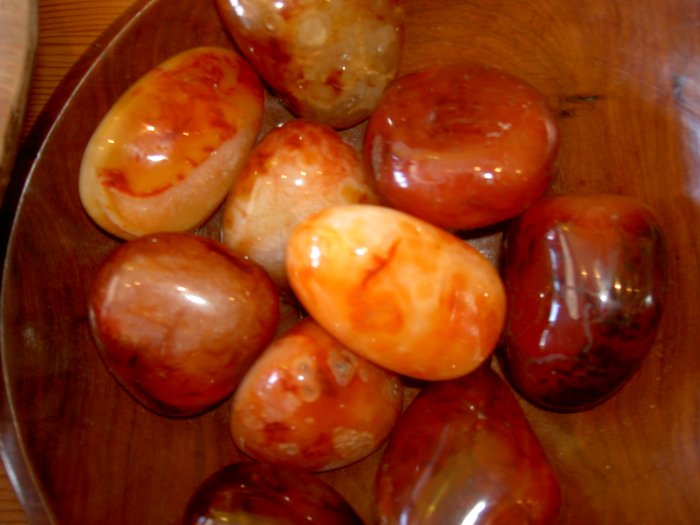 Carnelian - for harmonizing energy in the home and removing sorrow