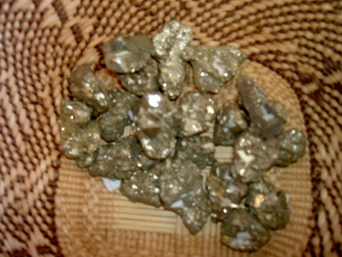 Pyrite - for memory, logic, grounding and mental stability