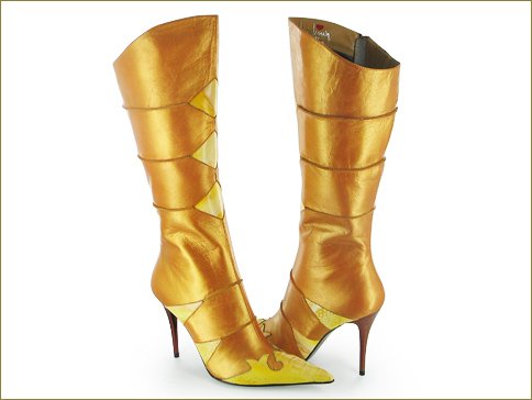 The Havana Gold Knee High Boot