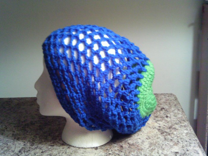 Rasta Crochet Large Hat
