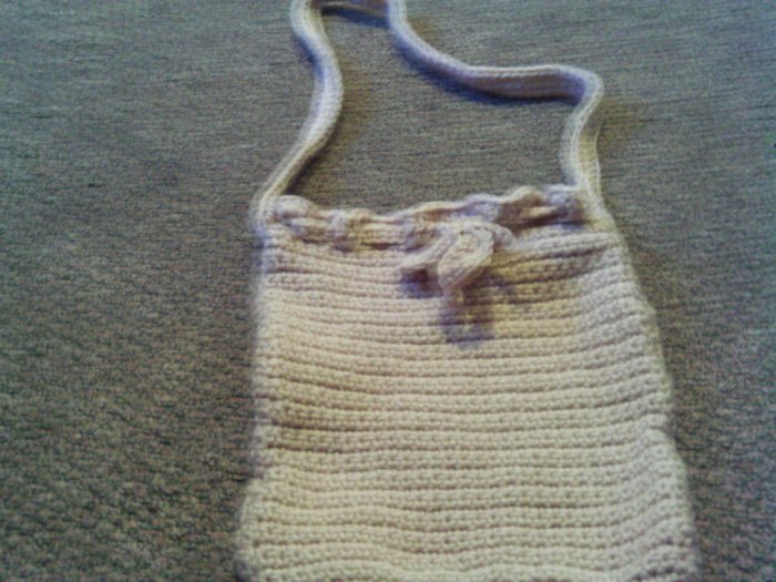 Crochet Small light Brown Pancho