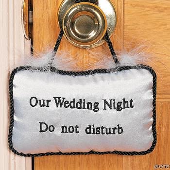 SATIN "WEDDING NIGHT" PILLOW IN-26/2237