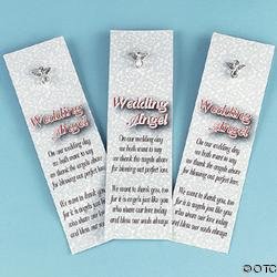 "WEDDING ANGEL" PIN AND BOOKMARK SETS IN-24/1621