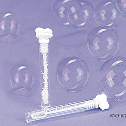 "WE TIED THE KNOT" BUBBLE BOTTLES IN-12/2724