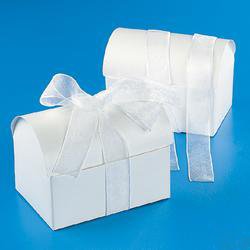 WEDDING CHEST BOX W/BOW IN-3/579