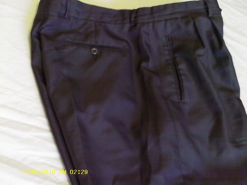 Men Dark Gray-look slacks Sz 38 X 34 Daniel Ellissa