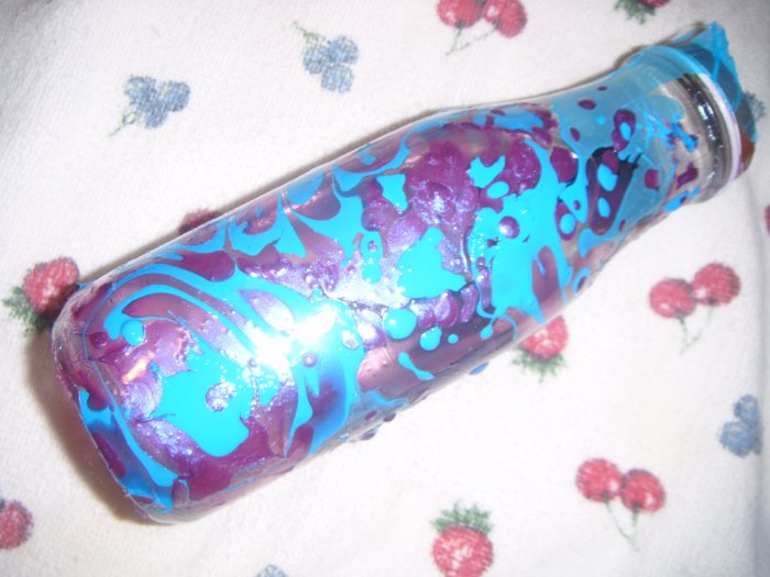 Hand painted decorative glasses