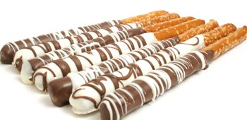 Chocolate Covered Pretzel Rods