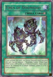 Yu-Gi-Oh Rare Fire of Doomsday