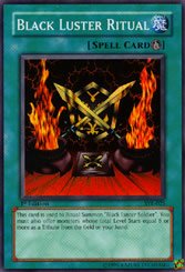 Yu-Gi-Oh Super Rare Black Luster Ritual