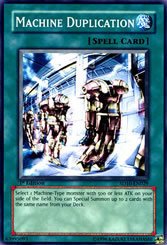 Yu-Gi-Oh Rare 1st Edition Machine Duplication