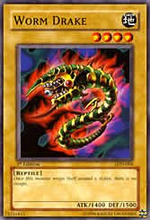 Yu-Gi-Oh Common Worm Drake