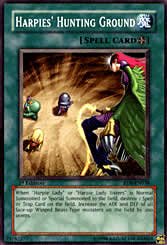 Yu-Gi-Oh 1st Edition Common Harpies' Hunting Ground