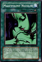 Yu-Gi-Oh Common Malevolent Nuzzler