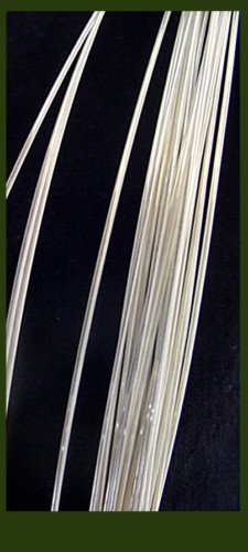 925 silver round wire gauge 16 for jewelry making, 2 ft