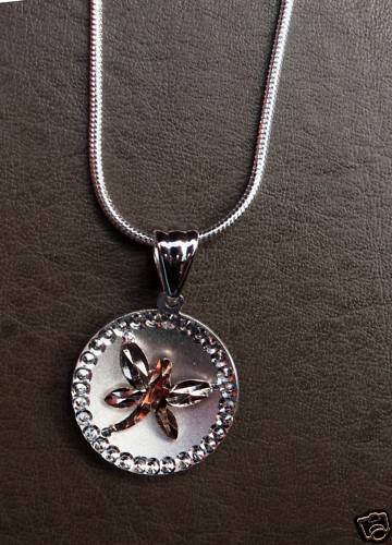 925 silver and gold leave pendant and necklace