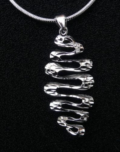925 silver milk way star pendant and necklace, 18"