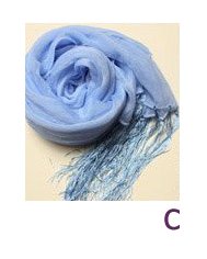 Soft Colored Shawl Perfect for Mix and Match: Blossom