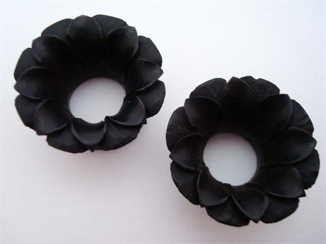2g Lotus Flower Horn Plugs