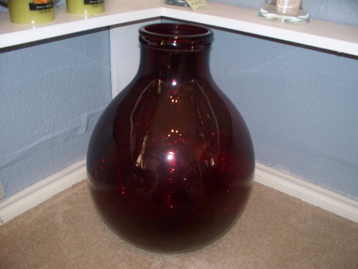 Red Vase