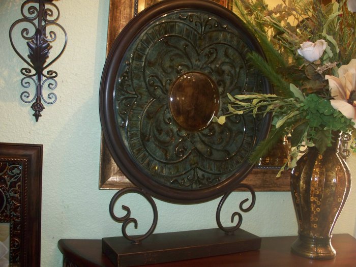 Large decor plate