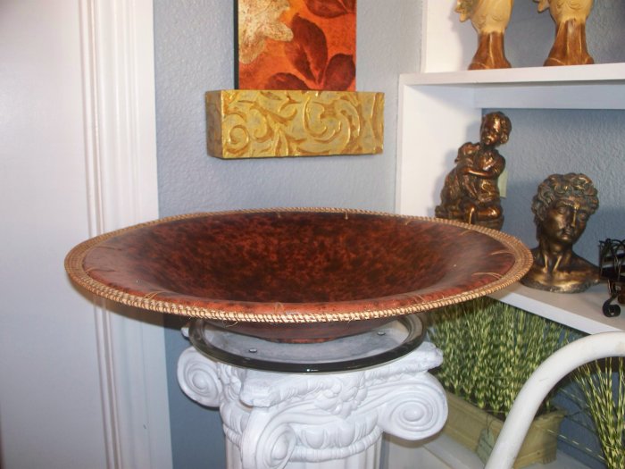 Brown Plate