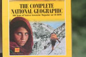 110 YEARS OF NATIONAL GEOGRAPHIC ON CD ROM.