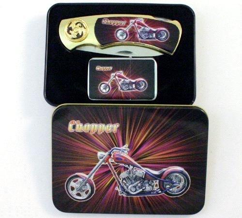 Combo Chopper Knife and Lighter box set