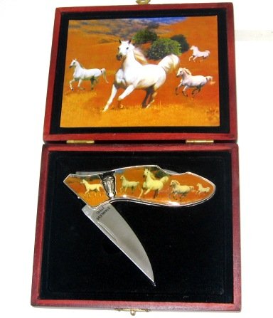 White Horse Collectable knife