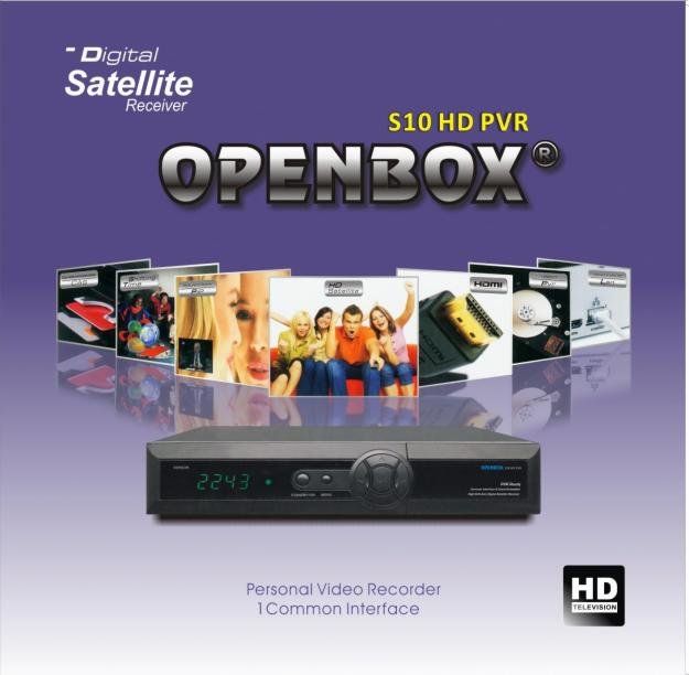 HD Satellite Receiver Openbox S10 HD PVR 2011 Latest version