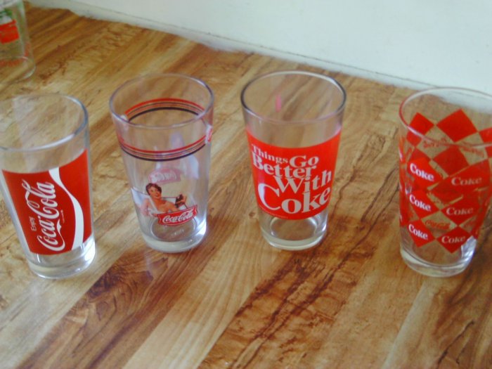 More Coca Cola Glasses