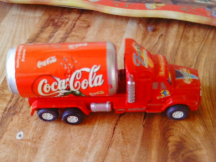 Plastic Coca Cola Truck
