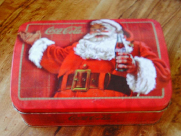 Coca Cola Tin Container #2