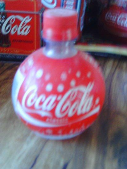 Coca Cola Round Ball Christmas Bottle