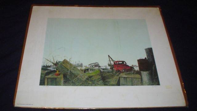 Herb Jones Print ~ End Of The Season ~ 1980 Limited Ed