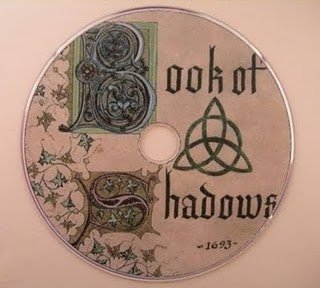 Charmed Book of Shadows DVD rom Png pictures Pages