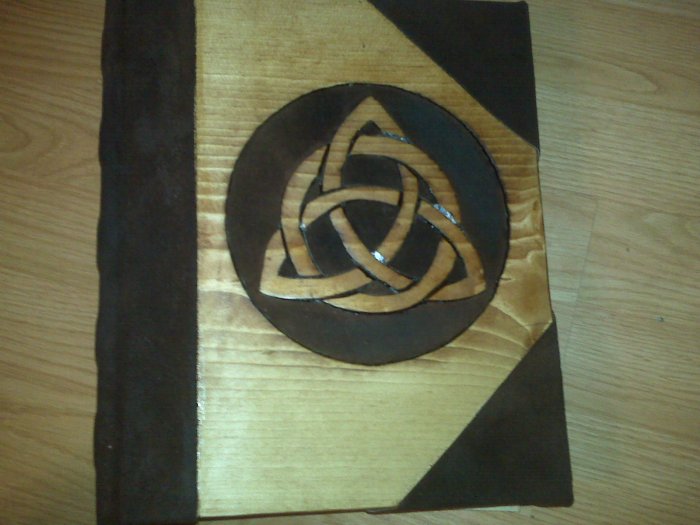 Triqutra Charmed Book of shadows Blank BOS
